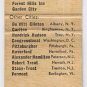 Matchbook Cover Hotel Winslow New York City NY A Knott Hotel