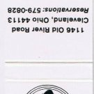 Matchbook Cover D'Poo's On The River Cleveland Ohio
