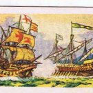 Trading Card Naval Battles #7 Capturing Spanish Galleon Off Peru Sweetule