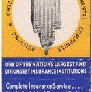 Matchbook Cover Cochenour Lenz Insurance Miamisburg Ohio