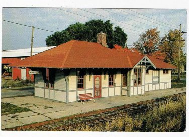 New York Postcard Cherry Creek The Depot
