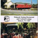 Mohawk New York Postcard Mohawk Station Restaurant Cocktail Lounge