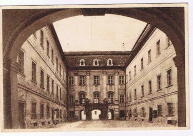 Romania Postcard Sibiu Brukenthal Palace National Museum