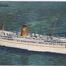 Postcard S S Florida Nassau Cruise P & O Steamship Co Miami Florida