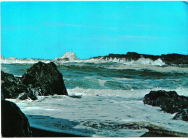 British Columbia Postcard Vancouver Island Surf At Long Beach