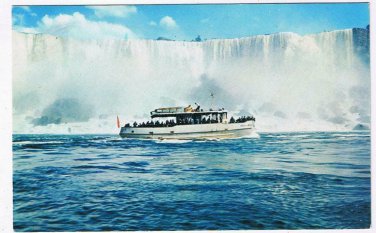 Ontario Postcard Niagara Falls From Maid Of The Mist Horseshoe Falls