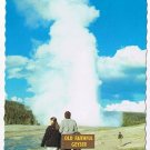 Wyoming Postcard Old Faithful Geyser Yellowstone National Park