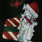 Dalmatians Christmas Dogs Black Necktie Silk ADDICTION
