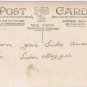 Postcard RPPC Hearty Christmas Greetings On The Wings Of Love