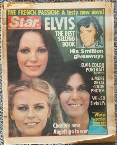 The Star Elvis Book Charlies Angels September 1977