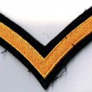 Canadian Armed Services Sailor Second Class Gold On Black Arm Patch 1" x 4"