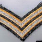 Canadian Armed Services Sailor First Class Gold On Black Arm Patch 1.5" x 4"