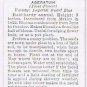 Wills Cigarette Card Garden Flowers #1 Ageratum Floss Flower Imperial Dwarf Blue