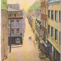 Postcard Little Champlain Street Quebec City