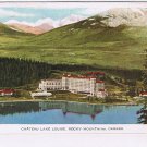Alberta Folkard Postcard Chateau Lake Louise Rocky Mountains CPR