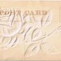 Postcard Embossed Glitter Rose Greetings From Joe Alback