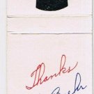 Matchbook Cover The Towers Supper Club & Lounge Mobile Alabama