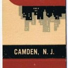Matchbook Cover Hotel Walt Whitman Camden New Jewsey A Knott Hotel