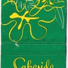 Matchbook Cover Lakeside Green Cocktail Lounge Conrad Hilton Chicago Illinois