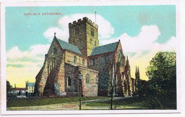 United Kingdom Postcard Carlisle Cathedral Star Series G D & D London