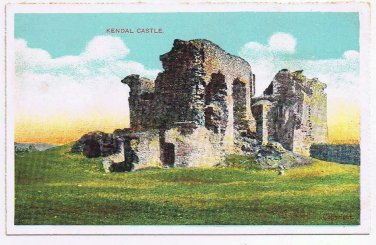 United Kingdom Postcard Cumbria Kendal Castle Star Series G D & D London