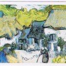 Art Postcard Vincent van Gogh Thatched Roofs At Auvers