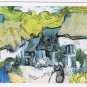 Art Postcard Vincent van Gogh Thatched Roofs At Auvers