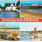 Postcard Greetings From Norfolk Horning Ferry Great Yarmouth Cromer Stacey