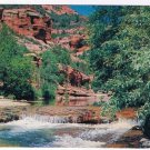 Arizona Postcard Beautiful Oak Creek Canyon Water
