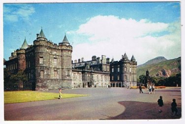 Scotland UK Postcard Edinburgh Holyrood Palace of Holyroodhouse