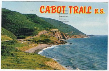 Nova Scotia Postcard Cabot Trail Corny Brook