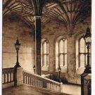 United Kingdom UK Postcard Oxford Christ Church Staircase 1525