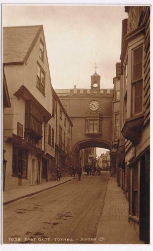 United Kingdom UK Postcard Totnes East Gate