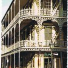 Louisiana Postcard Lace Balconies At Royal & St Peter Streets French Quarter