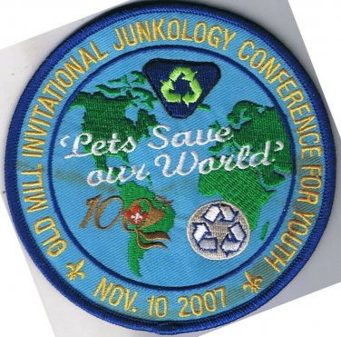 Scouts Canada Patch Old Mill Invitational Junkology Conference For Youth 2007