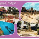 Mexico Postcard Cozumel Caribbean Island Multi View