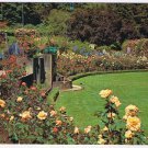 Postcard The English Rose Garden Butchart Gardens Victoria British Columbia