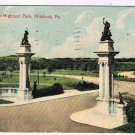 Pennsylvania Postcard Pittsburg Entrance To Highland Park 1909