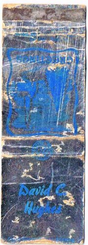 Matchbook Cover Excise Tax David C Hughes Greetings