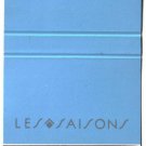 Ottawa Matchbook Cover The Westin Hotel Blue Les Saisons