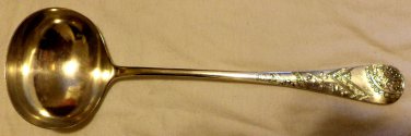 Toronto Silver Plate Co Large Dressing Ladle 12.5" Ornate Handle 1882-1929