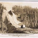 Alaska Postcard RPPC Highway Through Canadian Wilderness Built US Soldiers 1942