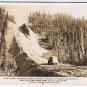 Alaska Postcard RPPC Highway Through Canadian Wilderness Built US Soldiers 1942