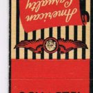Matchbook Cover Reading PA Schaftel Company Insurance American Casualty