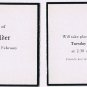 Funeral Card In Loving Memory Robert Bernard Calder 1916  Carluke Ontario
