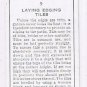 Wills Cigarette Card Garden Hints #9 Laying Edging Tiles