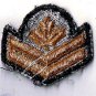 Canadian Armed Forces Master Sailor Gold On Black Arm Patch 2" x 1 3/4"