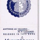 Matchbook Cover Exelsior MN Minnetonka State Bank