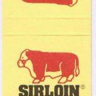 Matchbook Cover Sirloin Stockade Oklahoma City Oklahoma