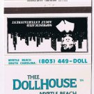Matchbook Cover Thee Dollhouses Of America Florida White Blue
